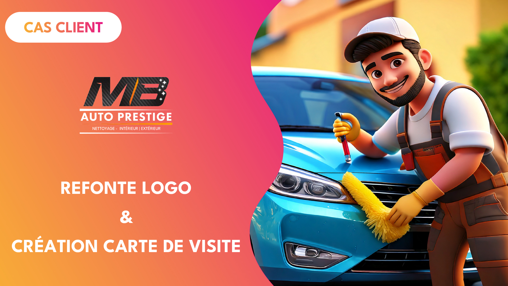 La refonte du logo & la création d'une carte de visite