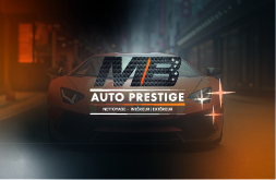 Refonte Logo Création Carte MB Auto Prestige