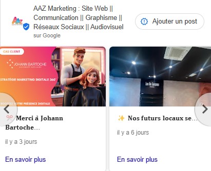 Actualités de l'entreprise