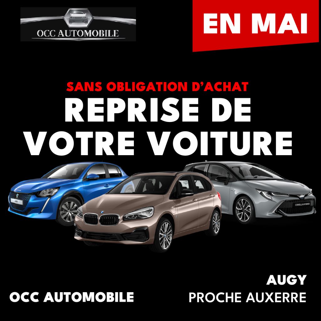 Reprise Véhicule OCC Automobile Auxerre